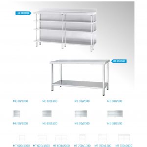 Shelf unit and working table