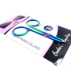 Pinza en forma de tijera de depilación