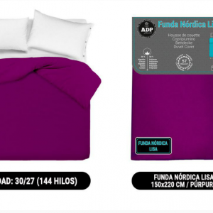 Funda Nórdica Lisa144 Hilos