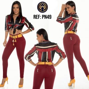 Pantalones Levanta Cola Colombianos Cómodos PN49