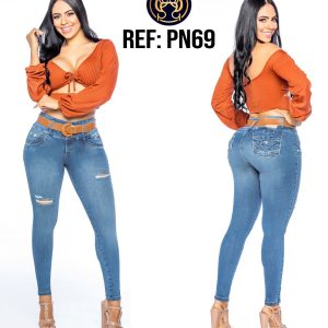 Pantalones Levanta Cola Colombianos Cómodos PN69