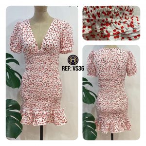 Vestido Corto Queen VS36
