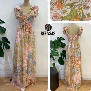 Vestido Largo Queen VS42