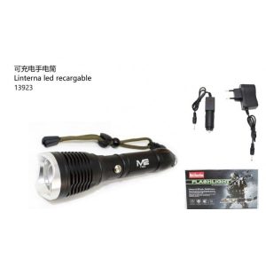 Linterna Led recargable con pilas