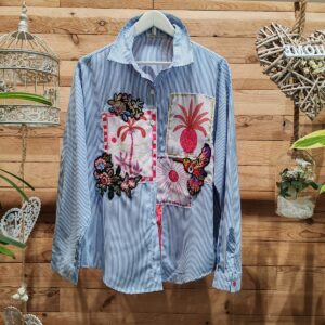 camisa de ralla con estampados