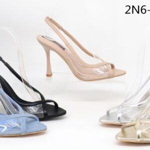 tacones trasparentes