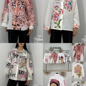 camisa estampada