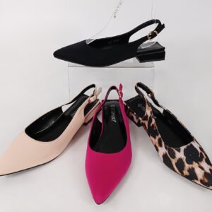 zapato punta fina bajos
