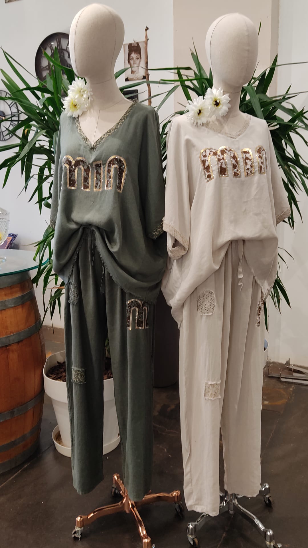 ✨ Conjuntos de Pantalónes y falda Ancho Estilo Lino – PatricQueen ✨ - Imagen 9