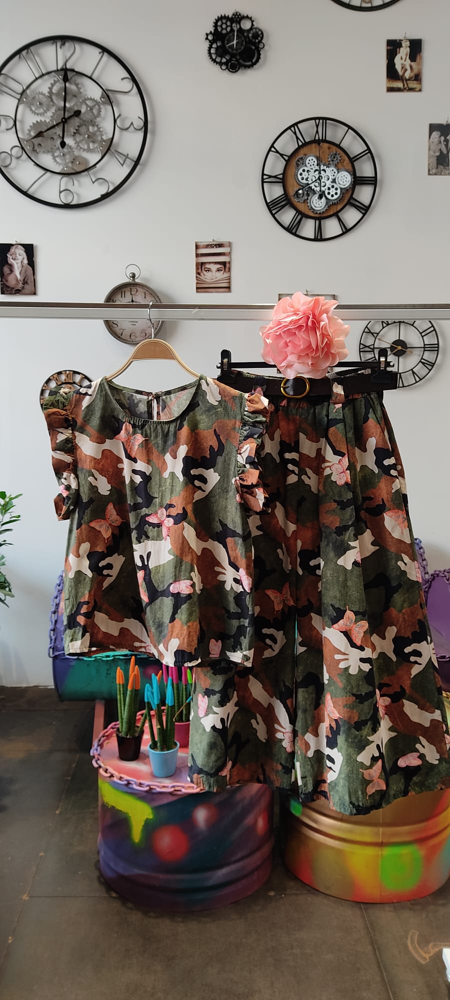 ✨ Conjuntos de Pantalónes y falda Ancho Estilo Lino – PatricQueen ✨ - Imagen 7