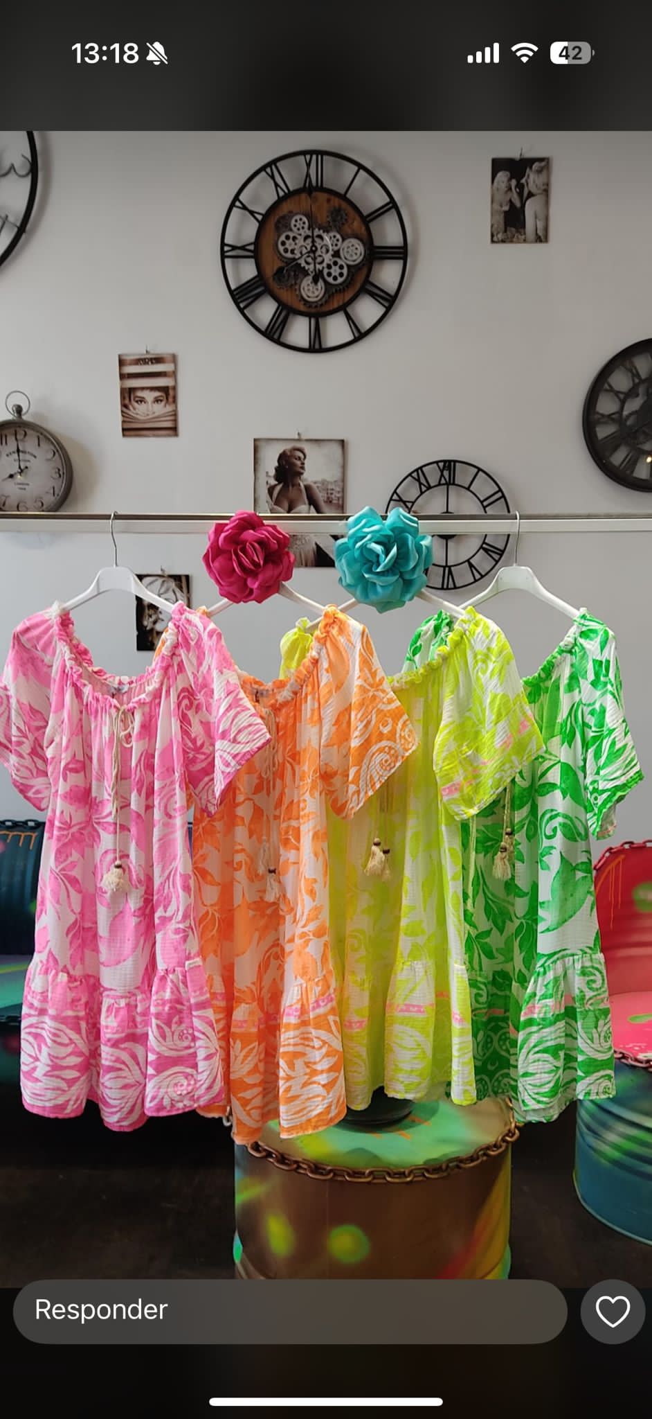 🌺 Vestidos de Verano Tropicales – Talla Única - Imagen 2