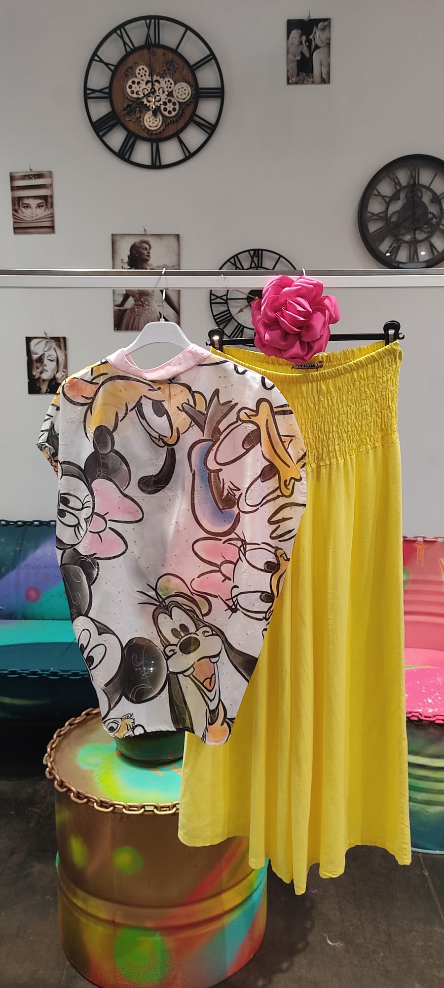 👘 KIMONOS Y CONJUNTOS ESTAMPADOS👚 CONJUNTOS FLUIDOS CON DETALLE DORADO Conjunto dos piezas encaje beige – Vestido elegante para eventos S/M/L - Imagen 7