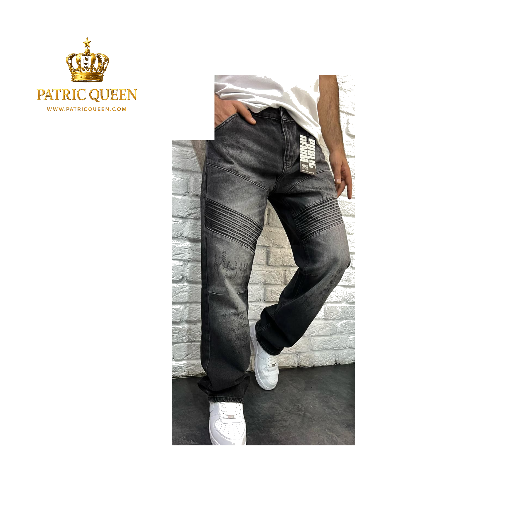 Pantalón Vaquero Hombre Premium Estilo Urbano Moldeador - Luxury Denim | PatricQueen - Imagen 6