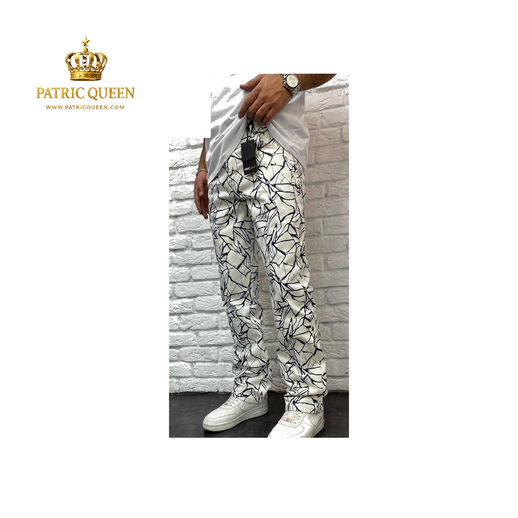 Pantalón Vaquero Hombre Premium Estilo Urbano Moldeador - Luxury Denim | PatricQueen - Imagen 9