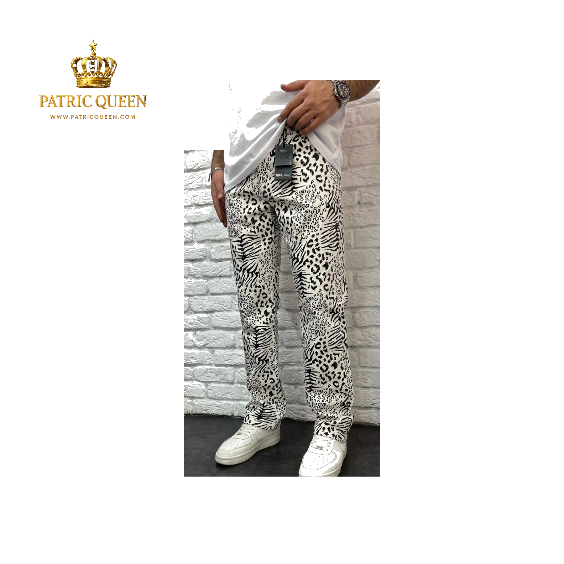 Pantalón Vaquero Hombre Premium Estilo Urbano Moldeador - Luxury Denim | PatricQueen - Imagen 10