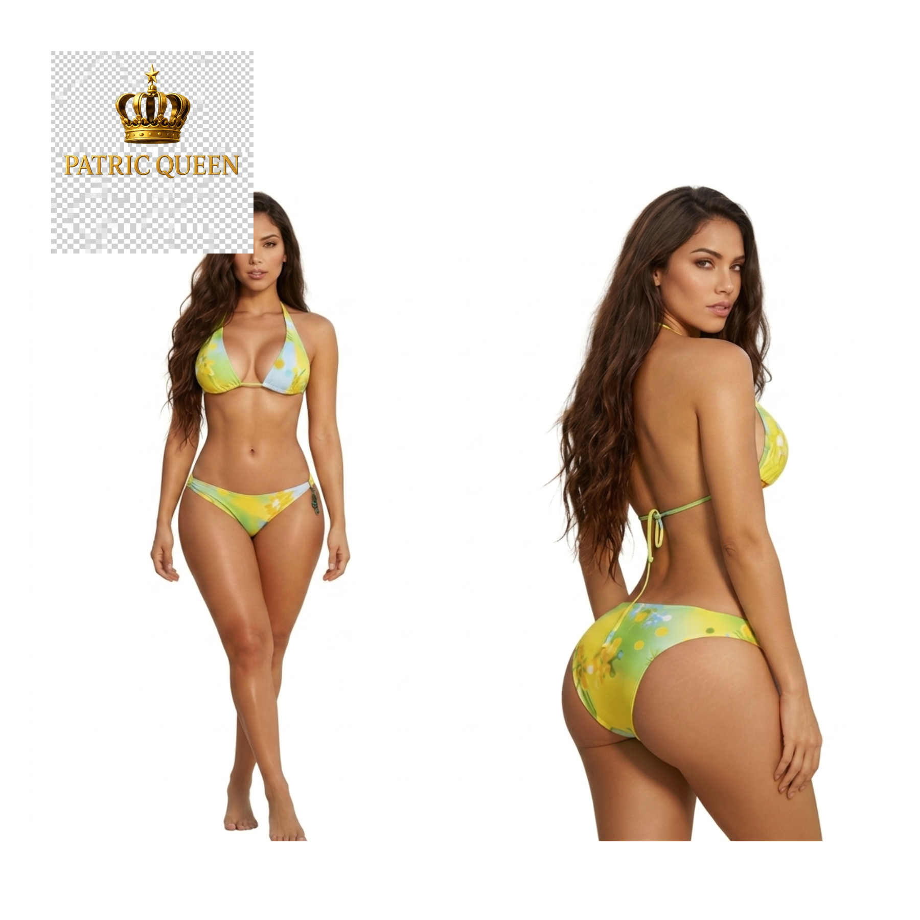 Bañador Triquini y Bikini Premium de Diseño Exclusivo - Colección Luxury Swimwear | PatricQueen - Imagen 16