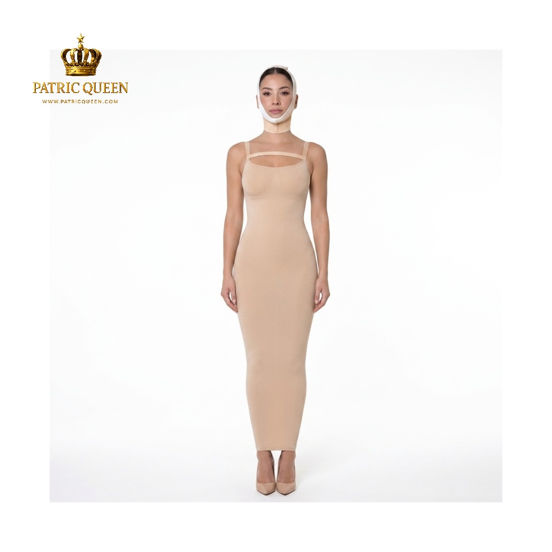 Faja Integral Postquirúrgica con Mentonera y Control de Brazos | PatricQueen